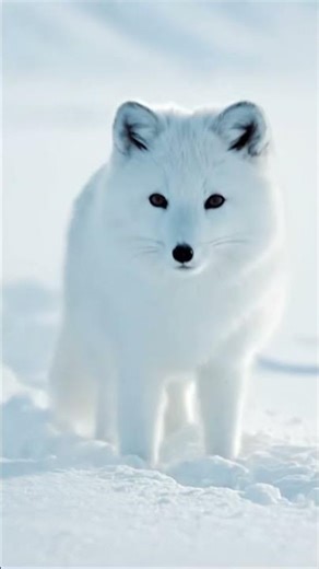 Arctic Fox Playing in the Snow ❄️ | Wildlife Short
