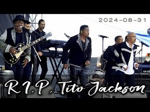Tito Jackson's last USA show, Jackson 5 medley @ Fool in Love festival 2024-08-31
