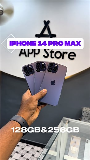 App Store on Instagram: "iPhone 14 Pro Max 💜 (128gb) charger Battery 🔋health-100 Neat condition Price-53000₹🤩 iPhone 14 Pro Max 💜 (256gb) charger Battery 🔋 health-100 Neat condition Price-58000₹🤩 Compliments Temper&pouch 20w adapter 3 month shop warranty Ph-9345870078 App Store 8th street cross cut road Gandhipuram Coimbatore-641012 #iphone14promax#instagram#coimbatore#chennai#instagood#madurai#instadaily#iphoneonly#instalike#onlinebusiness#trending#viral#creativity"