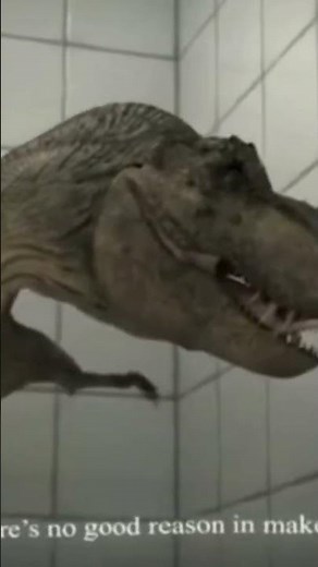 T rex can’t reach the toilet paper (VERY EMOTIONAL)
