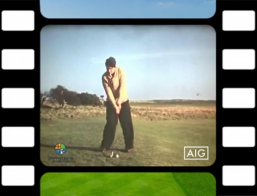 What about this for a golf swing? 😍 No doubt he was unorthodox but that didn't stop Jimmy Bruen winning tournaments all over the world! 🏆 Check out our video tribute to Jimmy and also our podcast over on our page 👉 #AIGCup #AIGShield #JimmyBruenShield Golfing Union of Ireland Irish Ladies Golf | AIG Ireland