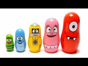 Yo Gabba Gabba Nesting Toy Unboxing - MUNO, FOOFA, PLEX, TOODEE & BROBEE Stacking Cups