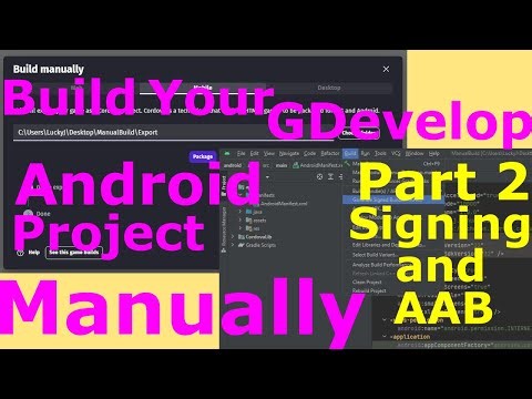 Part 2: GDevelop Tutorial: Manually build your GDevelop Projects with Cordova and Android Studio!
