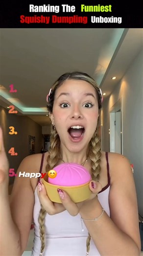 Ranking The Funniest Squishy Dumpling Unboxing Moments 🥟🤣 #squishydumpling #dumplings
