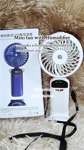 handheld fan with humidifier #minifan #humidifier #humidifierfan #handheldfan #onthisday