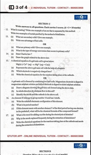 X’mas model chemistry question paper #SSLC #keralastatesyllabus #sslcstudents #parents