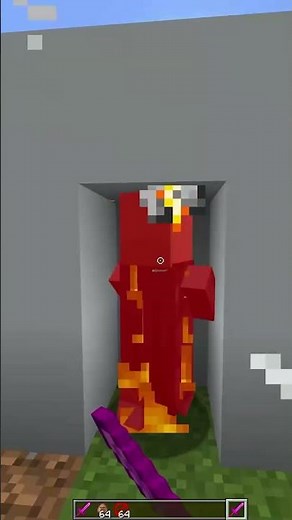 fire tick #minecraft #fyp #shorts