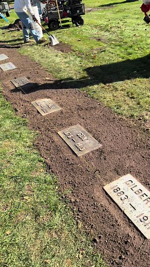 Gravestone Restoration Timelapse at Local Cemetery