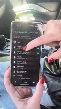 Check engine Mitsubishi Outlander with mobile app for trouble codes