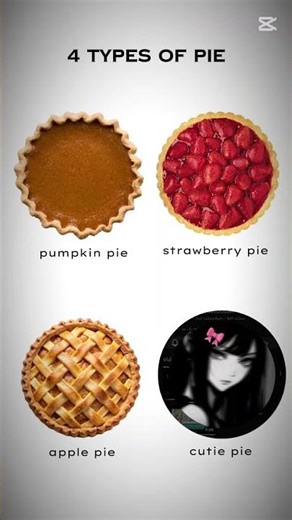4 types of pie
