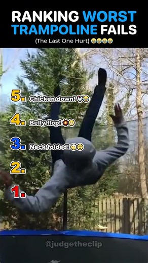 Craziest Trampoline Fails! 💥 #shorts #funnyfails #backyard #viral