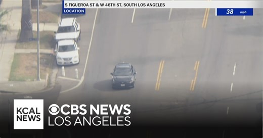 LAPD arrests murder suspect after hour-long pursuit