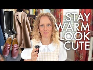 I WORE DRESSES ALL WINTER LONG AND THIS IS HOW I STAYED WARM