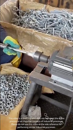 Self Locking Nut and Eye Bolt Deburring: Industrial Components and Their Maintenance 🔩⚙️