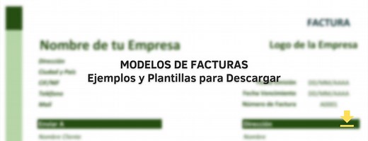 45 plantillas de factura en Excel, Word y PDF [GRATIS]