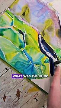 Have you tried High Flow Acrylics? This process is kind of addicting. #artexperiment