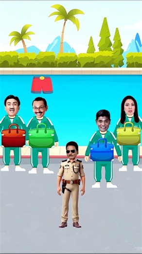 Yah kiska chaddi hai? Jethalal, lyer VSPopatlal #shorts