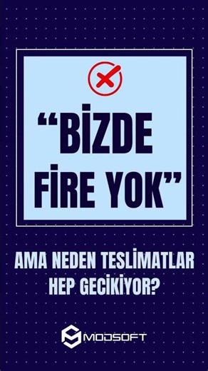 Gerçek Sorun Kontrolsüzlük #üretimyönetimi #dijitaldönüşüm