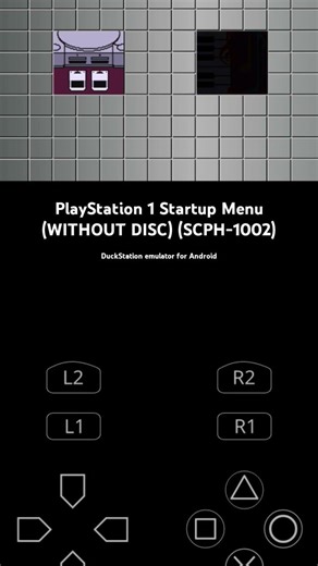 PS1 SCPH-1002 Startup Menu! 🔥🔥🔥 #retro #retrogaming #PlayStation #PS1 #retrogames #gaming #games