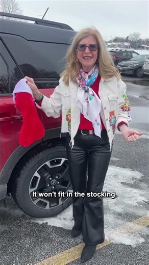 Good thing Ford Bronco raffle tickets are stocking sized.🎟️Enter now: https://bit.ly/4qcujD3