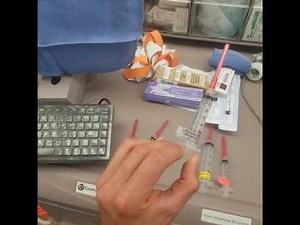 Starting a Case - Medication setup Anesthesia Part II