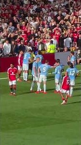 Phil Foden has been shown a red card and sent off, leaving his team down to 10 men!