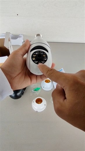 Q16S All-Black V380 Bulb Camera Auto Tracking Night Vision 1080p Wireless Cctv 🥰 😍Dito mo mabibili: 🔽🔽Shopee: https://shope.ee/1qCsXNEaTB Lazada: https://s.lazada.com.ph/s.8tpcw?cc #V380 #CCTVCamera #sale #ShopeePH #LazadaPH #fyp | AddtoCart PH