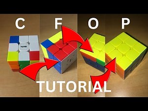 Rubik’s Cube CFOP tutorial (advanced method) beginner CFOP