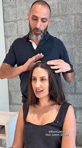 Blending Gray Hair When Transitioning From light Brown Colors (Especially with concentrated grays at | Rami Jabali