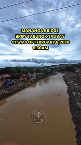 Sitwasyon sa Mananga River sa Brgy.Tabunok Talisay City as of February 6,2026 karong buntaga sa alas 9:30... #fypppppppppppppppppppppppppppppppppppppppppppppppppppppppppppppppppppppp #trendingreels #Cebu #videos #tropicalstormbasyang #ManangaRiver #biyahengdroneph Mayor Samsam Gullas | Biyaheng Drone PH