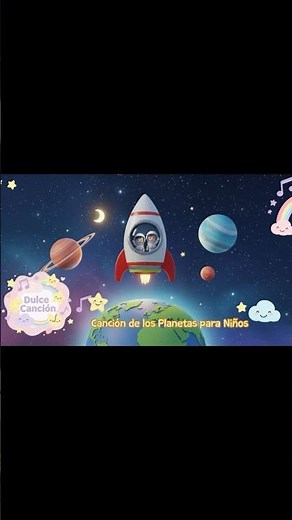🚀 Canción de los Planetas para Niños🌌Sistema Solar en Español 🎵 Aprender el Espacio #planetas