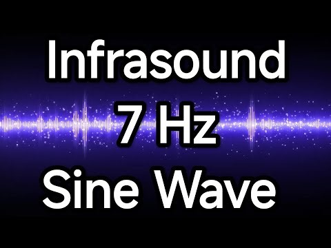 7 Hz Sine Wave – 1 Hour Subsonic Tone for Experimental & Brainwave Research
