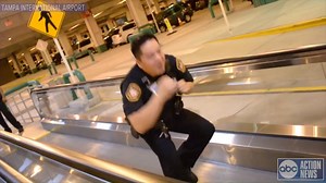 HILARIOUS | Tampa International Airport Police crushed the Lip Sync Challenge! Now I REALLY want to roller skate through the airport 😂 http://wfts.tv/2nM7JEL | Tampa Bay 28 - WFTS