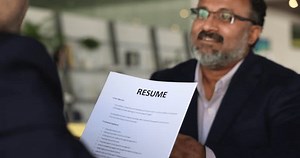 Close Laughing Male Company Position Applicant Stock Footage Video (100% Royalty-free) 3632876843 | Shutterstock