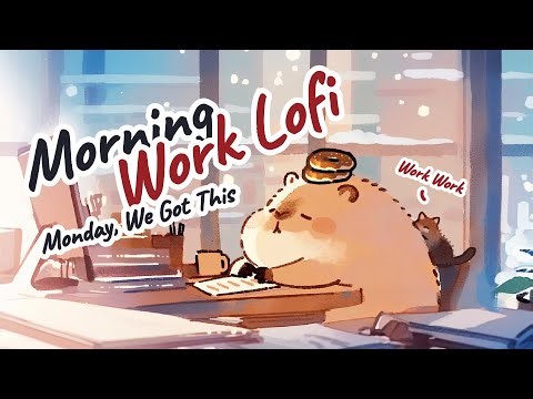 Monday, We Got This ☕ | Work Lofi Jazz for Focus & Getting Things Done