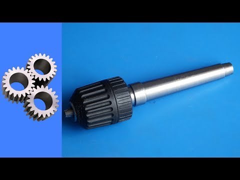 Morse taper adapter for chuck