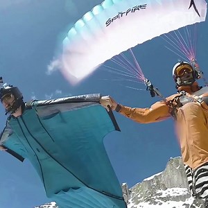 51K views · 1.2K reactions | Check out @arnaud.longobardi and his friends taking over the airspace in Chamonix-Mont-Blanc!  | Red Bull Adventure | Facebook
