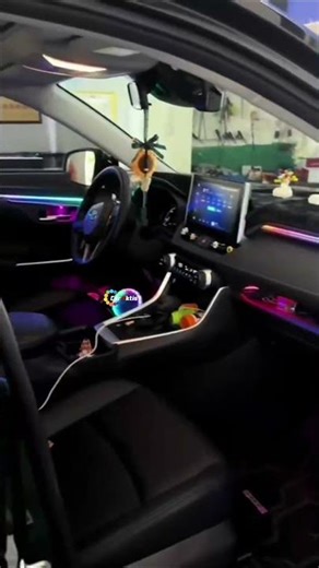 Toyota RAV4 Ambient Lighting Upgrade ✨ (2020–2025) Plug & Play Install