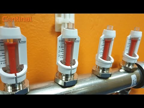 How to commission the Continal® manifold by Continal Underfloor