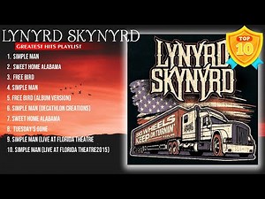 lynyrd skynyrd 2024 MIX ~ Top 10 Best Songs ~ Greatest Hits ~ Full Album