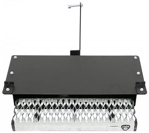 Carr Hide Away Step for Work Trucks - Side Mount - Grated Steel Platform - 24" Long - 500 lbs Carr N