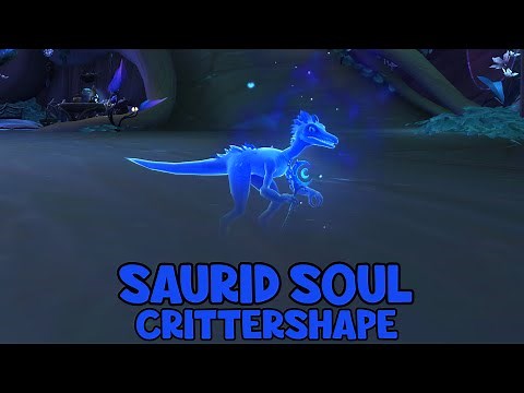 WoW Shadowlands 9.1.5 - Saurid Soul Crittershape | Night Fae
