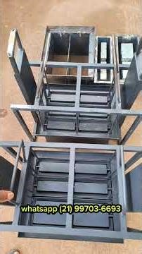 Manual block making machine. Ergonomic design!