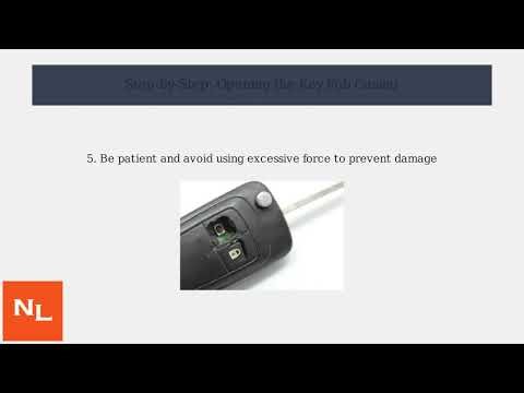 How To Replace 2016–2022 Lexus RX350 Key Fob Battery – DIY Remote/Smart Key Battery Change
