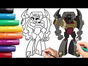How to Draw Transformers | Grimlock