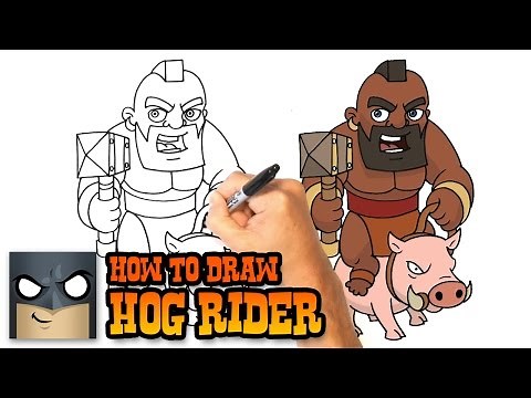 How to Draw Clash Royale | Hog Rider