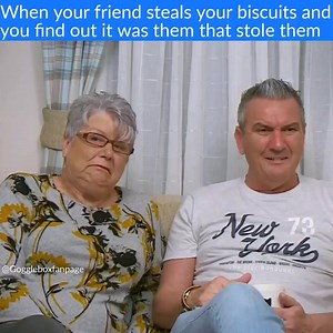 Follow for more timeless moments." #JennyAndLee #Gogglebox #GoggleboxU #GoggleboxFans #Channel4 #tvaddiction | Jenny and Lee
