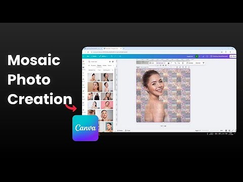 How to Make a Mosaic Photo in Canva