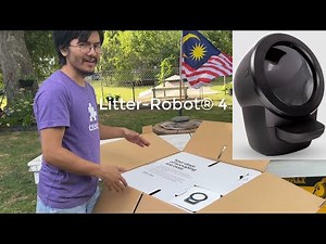 Unboxing Litter-Robot® 4 Automatic Self Cleaning Cat Litter Box | Highest Rated & One Of The Best