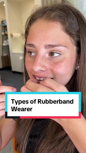 Which type of Rubber Bands wearer are you? #braces #bracesoff #rubberband